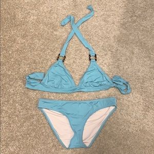JCrew swimsuit in sea foam green